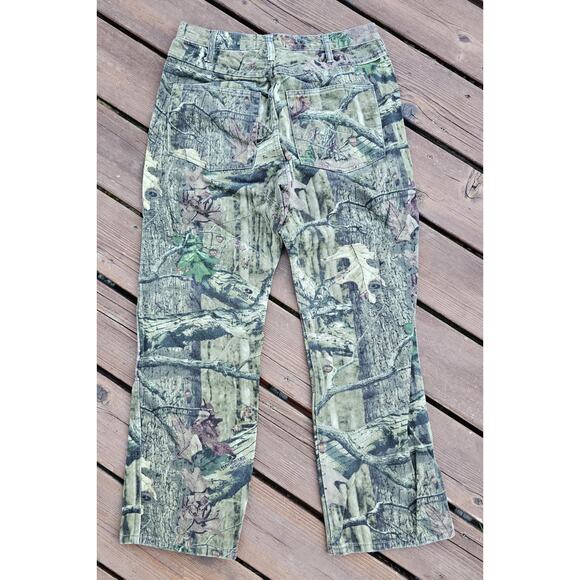 Mossy Oak Break Up Infinity Camo Pants Jeans Double Knee Men’s 32/30 - Picture 9 of 9